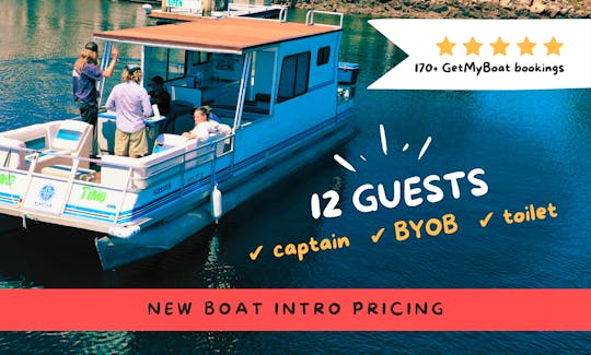 🕺⛴️ Mission Bay Party Cruise with Legitimate San Diego Operation (BYOB, groups of 12)