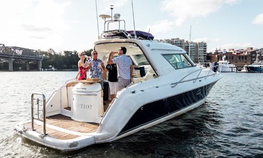 Private Sydney Luxury Cruise onboard 36' Inception Sports Cruiser for 12 People!