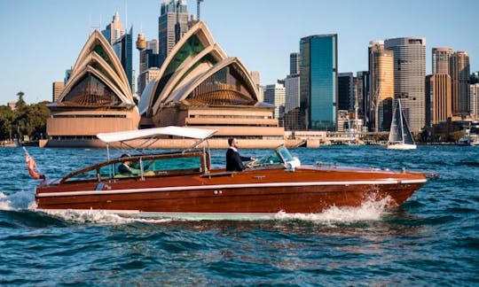 Private Sydney Luxury Cruise onboard 28' Bel Motor Yacht for 6 People!