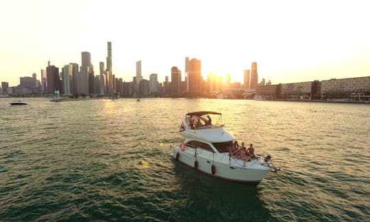 Chicago Sunset from the lake