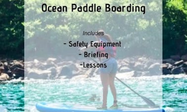 Ocean Paddle Boarding in Galle