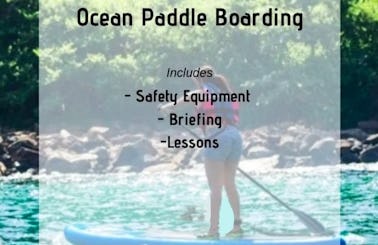 Ocean Paddle Boarding in Galle