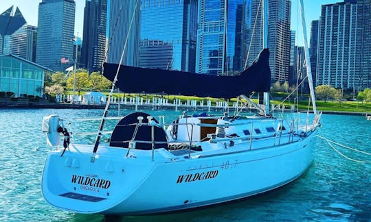 Veleiro de 40 pés Monroe Harbor Chicago