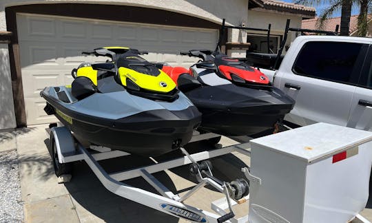 Two Brandnew Sea Doo Jet Skis for rent in Moreno Valley, California