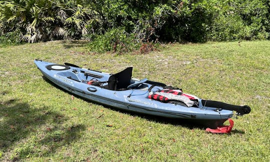 Kayak de pêche avec Rutter 12 pieds à Palm Coast, en Floride