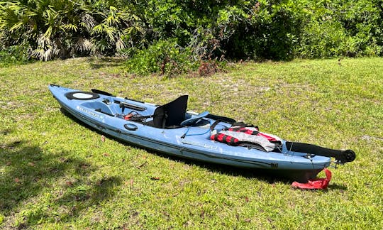 Fishing kayak with Rutter 12ft in Palm Coast, Florida