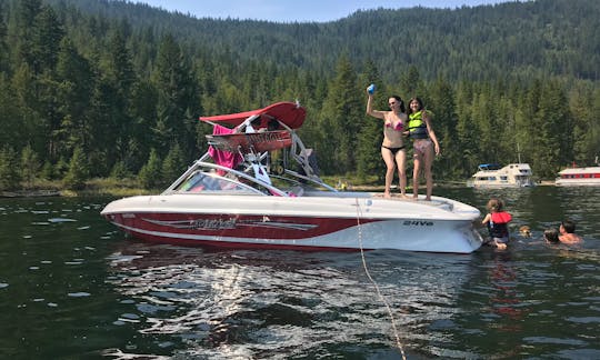 Tige Boat Rental in Sylvan Lake!