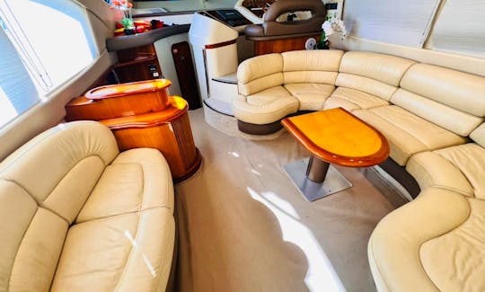 Charter Luxury 50ft Azimut Italian in Dubai Marina for 15 guest