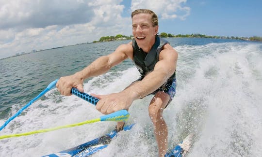 learn how to waterski in Miami Beach