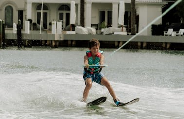 Book a Waterskiing Adventure in Miami Beach, Florida!