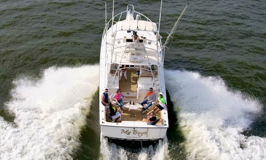 Henriques Motor Yacht for Dock, dine, cruise, explore in New Jersey!!