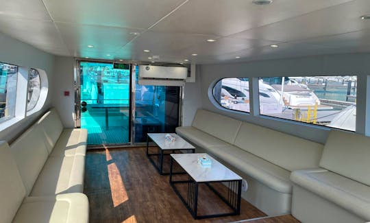 Luxurious 80ft Yacht for 40 Guest in Dubai Marina at best offer