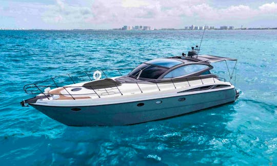 Ultimate Deal! All-Inclusive Cranchi 50 Ft Yacht in Playa del Carmen, Mexico.