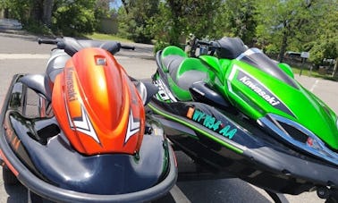 Jet skis de alto desempenho