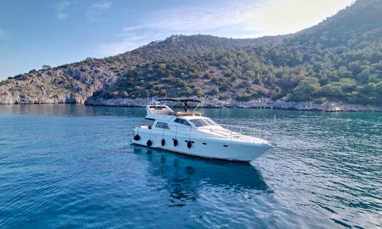  Daily or Multi Days Cruises In Greece with Ferretti Altura 52s Flybridge