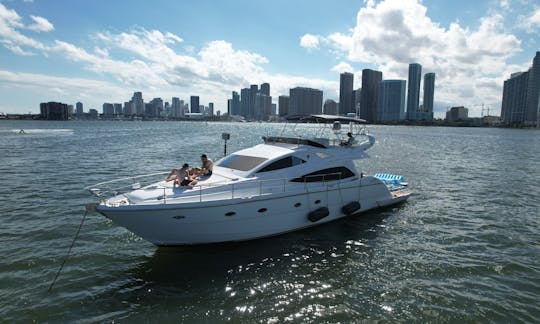 65' Warrior ll Amazing Luxury Power Mega Yacht Charter in Miami, 