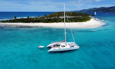 Passeio diurno de catamarã de luxo Ad Astra em Freshwater Pond, Tortola