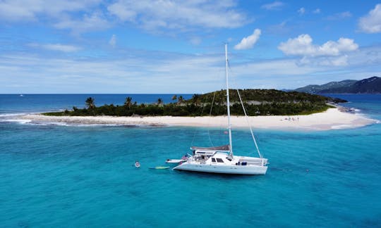 Passeio diurno de catamarã de luxo Ad Astra em Freshwater Pond, Tortola