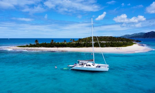 Ad Astra Luxury Catamaran Day Sail in Freshwater Pond, Tortola