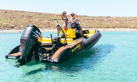 Charter a brand new Rib and explore the Salty Waters of Aegean Sea