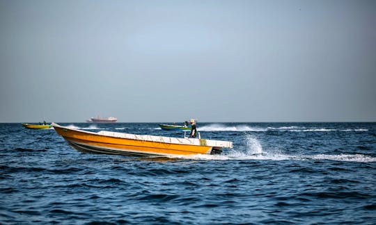 Fishing Trip Musandam by 33ft. Speed boat