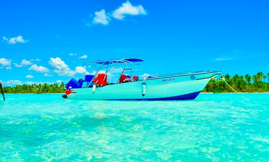 Saona Party Boat for Small Group
