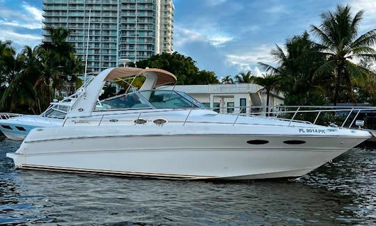 Amazing Mini Yacht Sundancer 34 in Miami Beach!