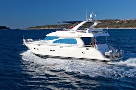 Luxury 72' Yacht for Events and Overnight Cruises, Fuel included