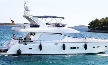 Luxury 72' Yacht for Events and Overnight Cruises, Fuel included
