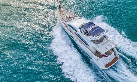 Power Mega Yacht Rental in Miami Beach, Florida