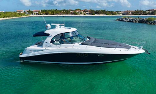 Book Now! All-Inclusive Sea Ray 40 Ft Yacht in Playa del Carmen, Mexico.