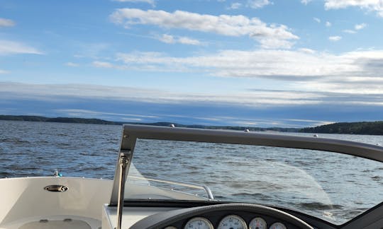 STINGRAY 185LS SUR LE GRAND LAC SACANDAGA, LE LAC INDIAN, LE LAC SARATOGA ET PLUS