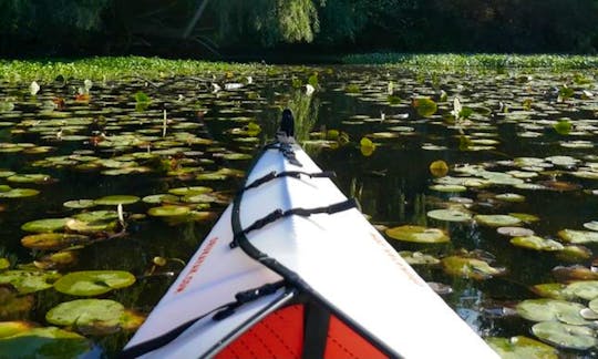An Oru Kayak in the Seattle Arboretum