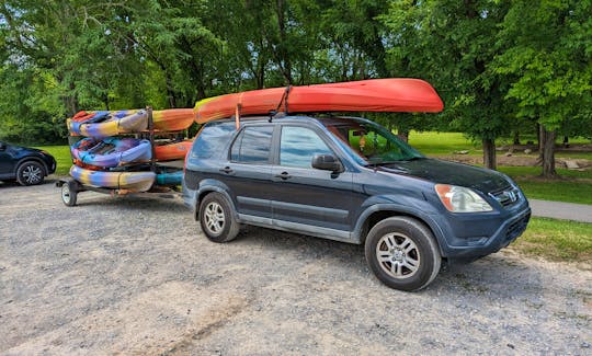 Kayaks for Daily Rental in Apison, Tennessee