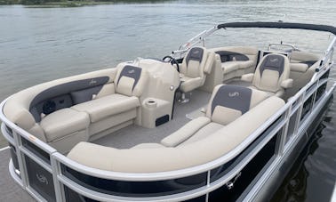 Tritoon For Rent On Norris Lake, Cherokee Lake, Douglas Lake, and Loudoun Lake