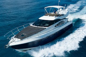 Luxury Deal! All-Inclusive Azimut 50 Ft Yacht in Playa del Carmen, Mexico.