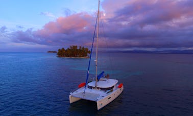 Alquiler de catamarán de crucero Salinas 48 en Islas San Blas, Panamá