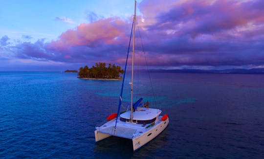 Salinas 48 Cruising Catamaran Charter in San Blas Islands, Panama