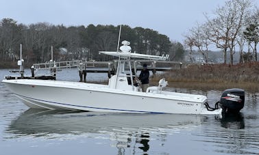 Location d'une console centrale Whitewater de 28 pieds à Mashpee, dans le Massachusetts