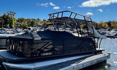 Slide Pontoon on Candlewood Lake