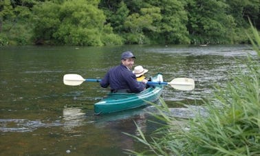 Kayak en tandem avec huard dans la vieille ville de Maryville