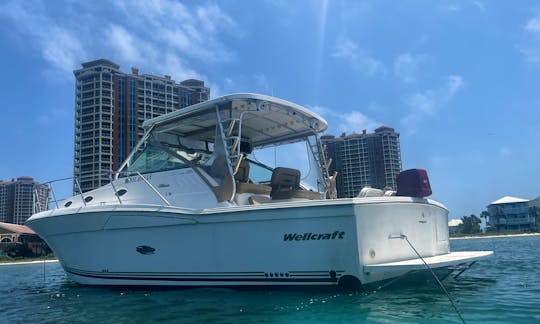 Wellcraft Coastal 330, She’s 39 foot long and 15ft Wide!