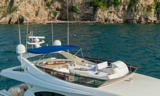 24m Ferretti Luxury Yacht in Naples (Ischia)