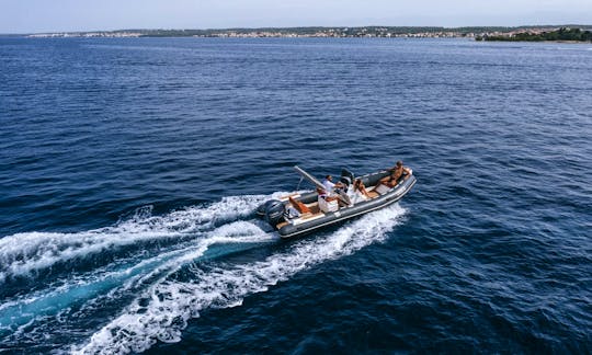 Tiger Marine 650 Open Grey Boat Rental in Zadar