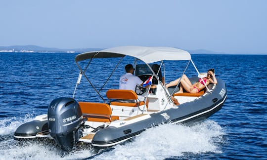 Tiger Marine 650 Open Boat Rental in Zadar