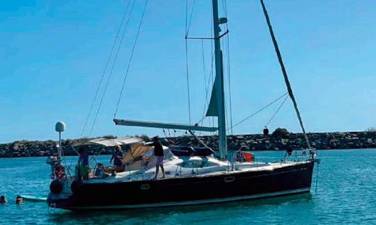 49ft “Vontade” Jeanneau Sun Odyssey charter in Lagos, Portugal