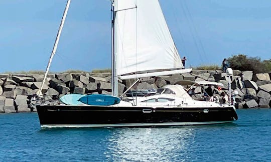 49ft “Vontade” Jeanneau Sun Odyssey charter in Lagos, Portugal