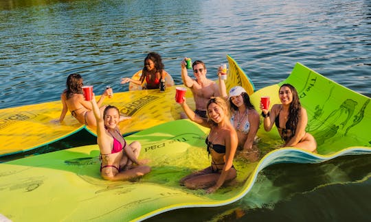 14 person pontoon on Lake Austin!