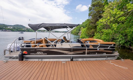 ¡Pontón para 14 personas en el lago Austin!