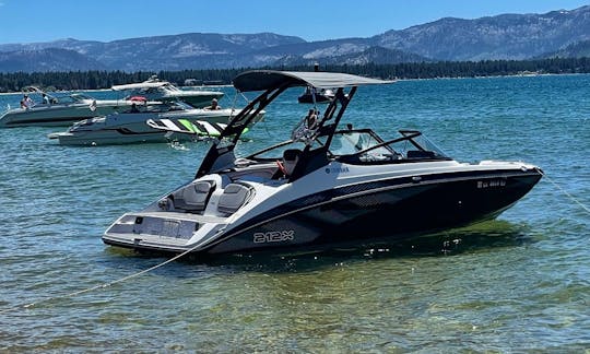 Amazing New Yamaha Surf Boat for Rent in South Lake Tahoe!